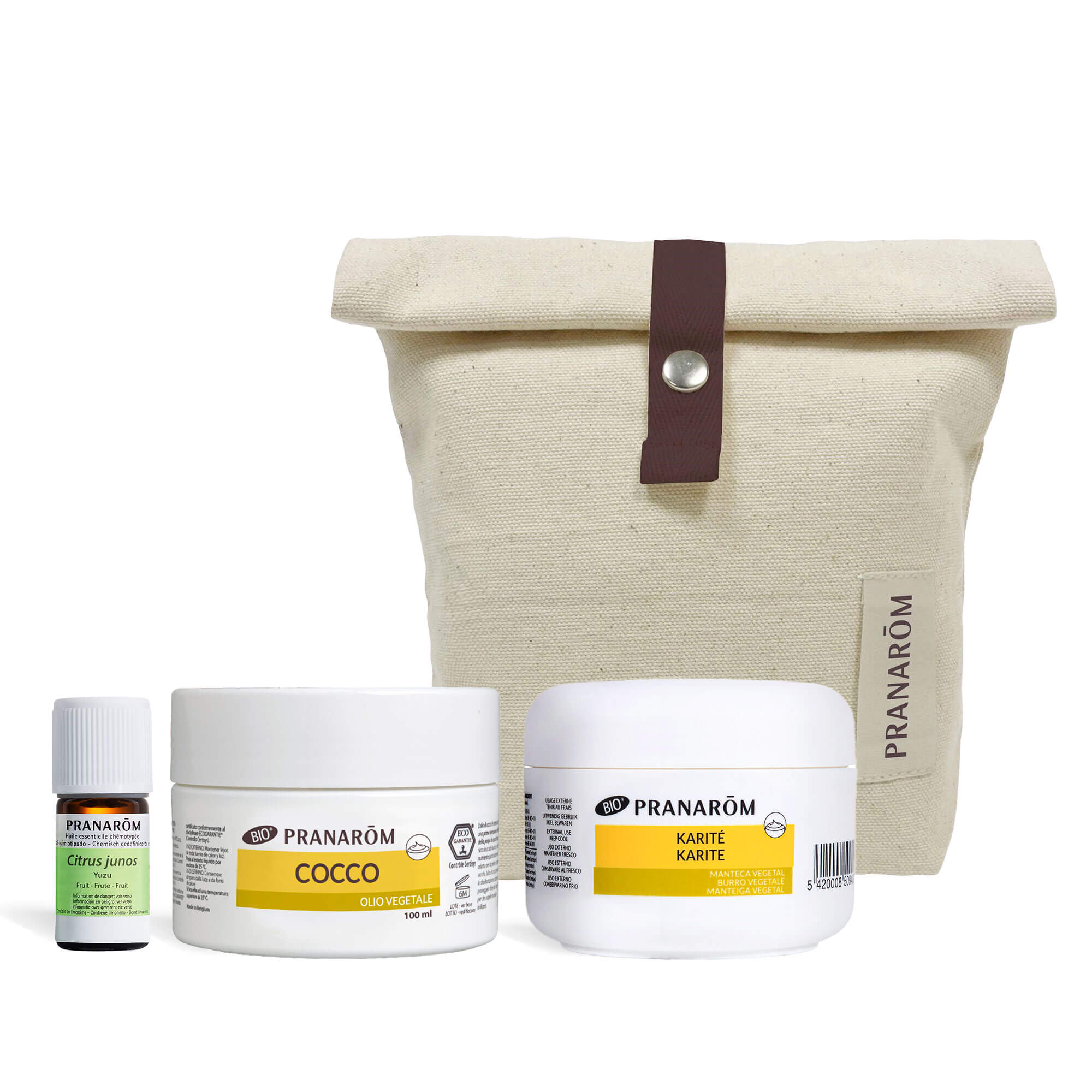 Cofre DIY Bálsamo corporal nutritivo con yuzu y coco - Estuche de regalo
