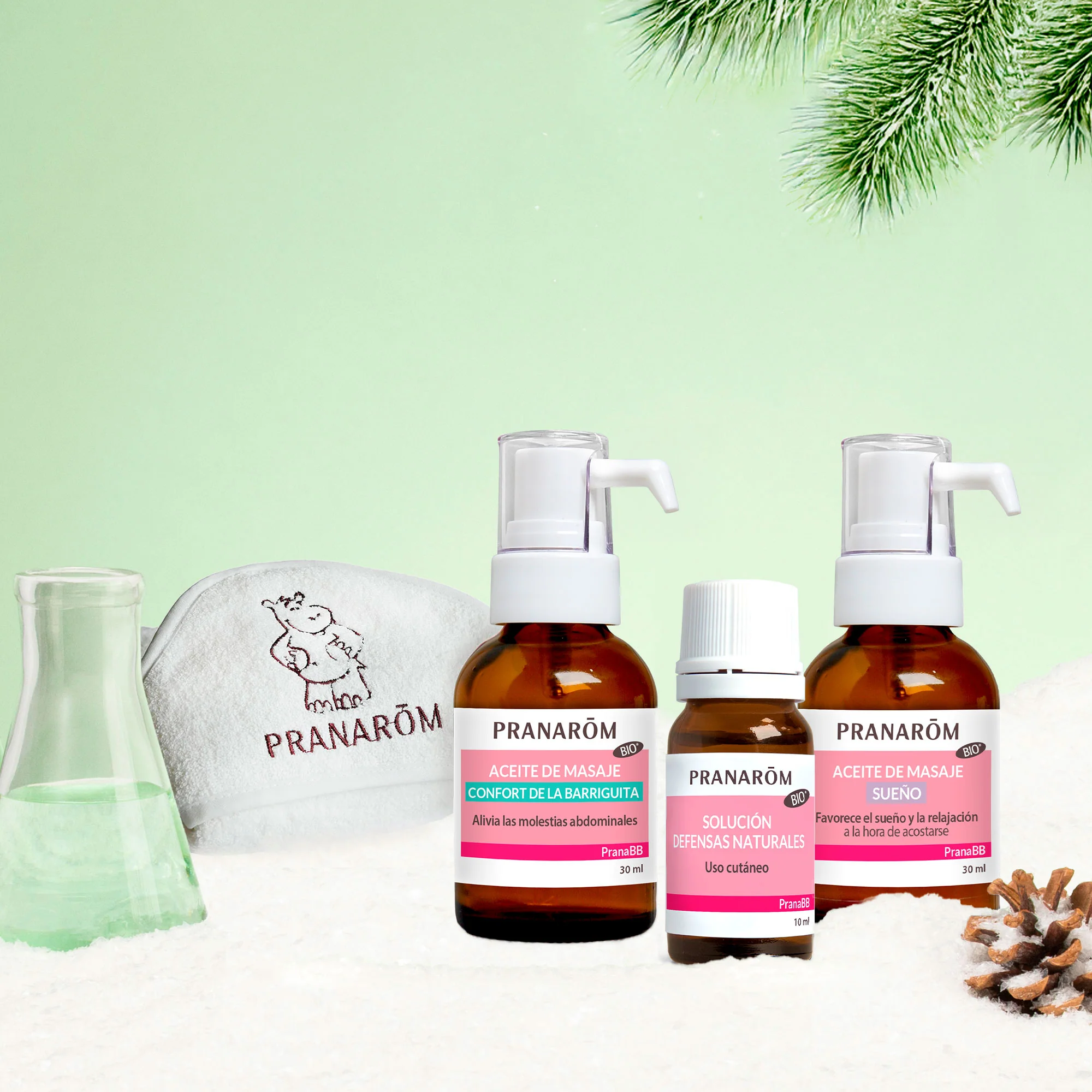 Trio PranaBB  Bebé calmado - capa de baño de regalo - Image 2