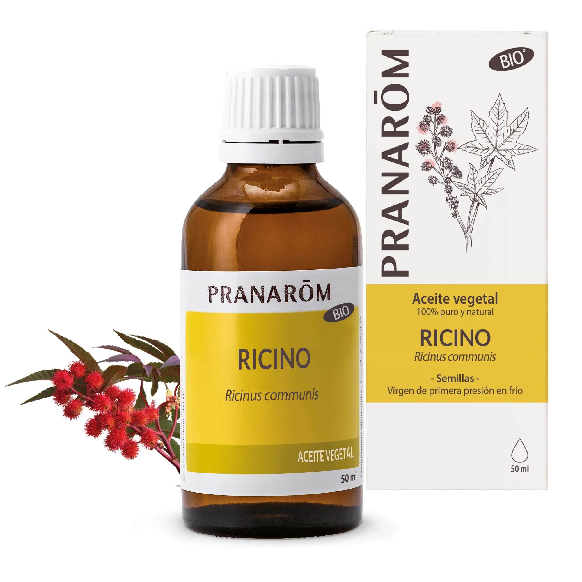 Aceite Vegetal Ricino 50 ml - Bio